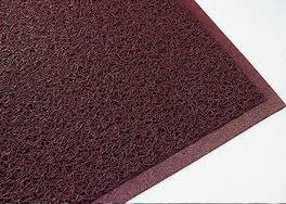 Pvc Kıvırcık Paspas 40*60cm Altı Açık Model Kırmız