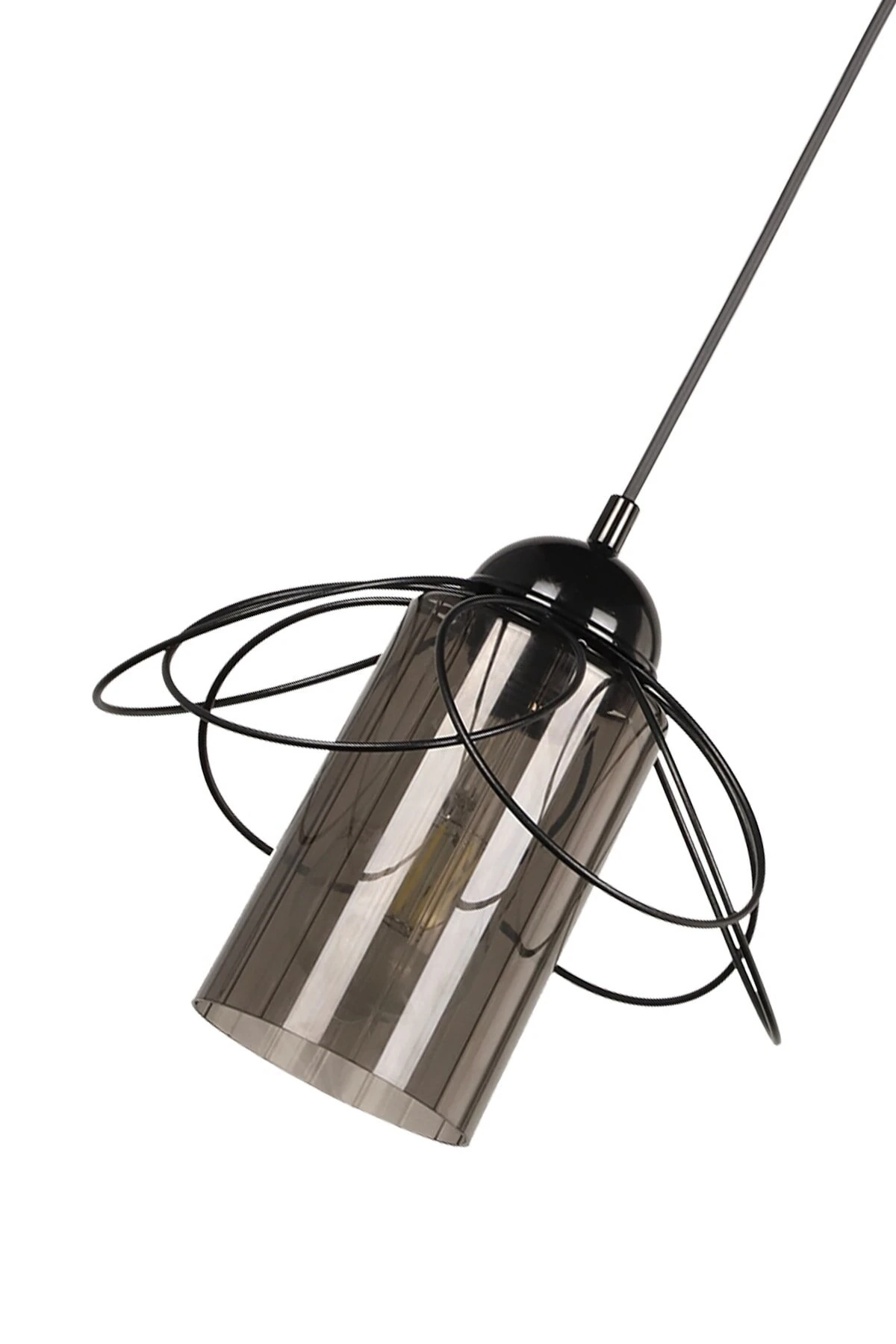 Mango Avize Tekli Siyah-Akrilik Füme