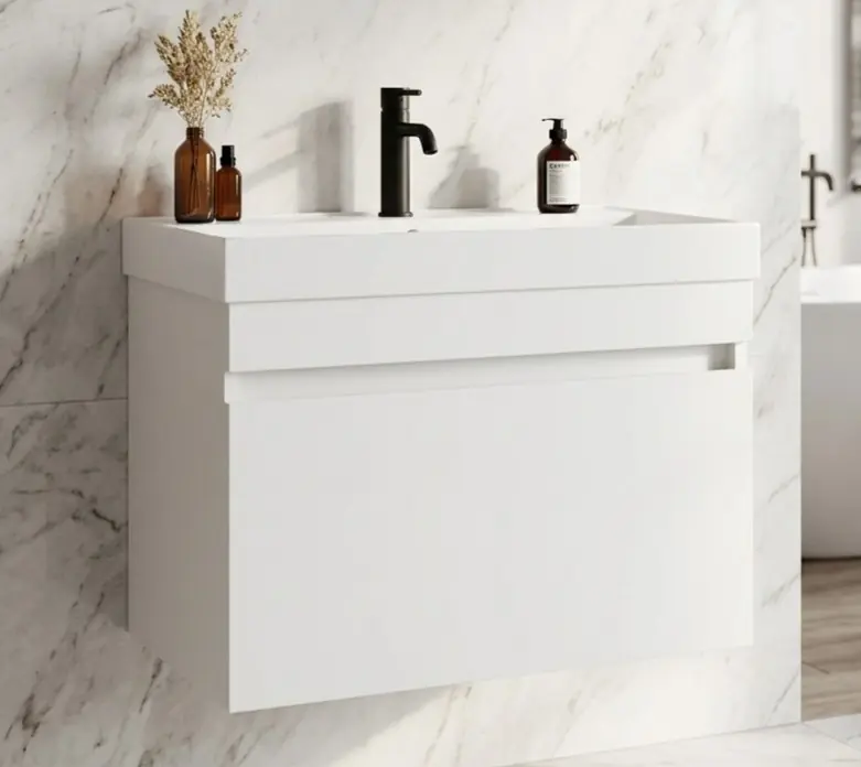 Bella Bathroom Cabinet Bottom Module White 70cm