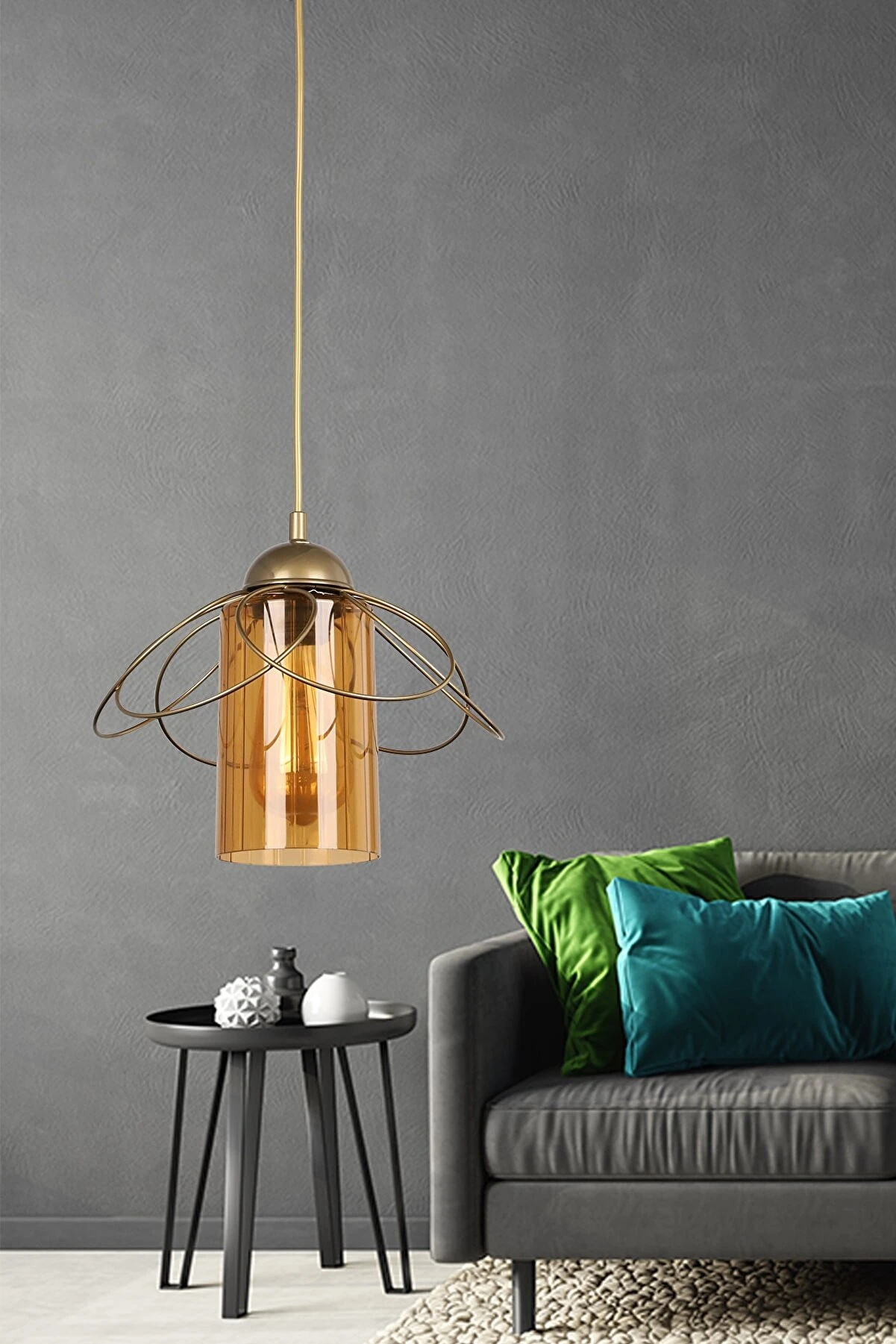 Mango Avize Tekli Eskitme-Akrilik Bal