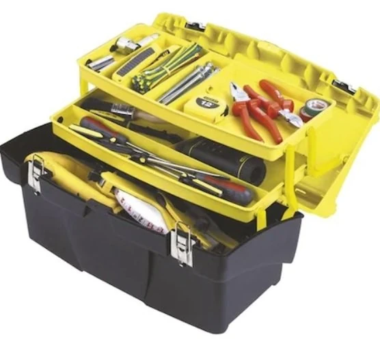 Metal Kilitli Çekmeceli Takım Çantası 19"