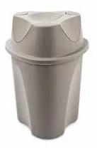 Twist Çöp Kovası No 2 Gri 9 Lt