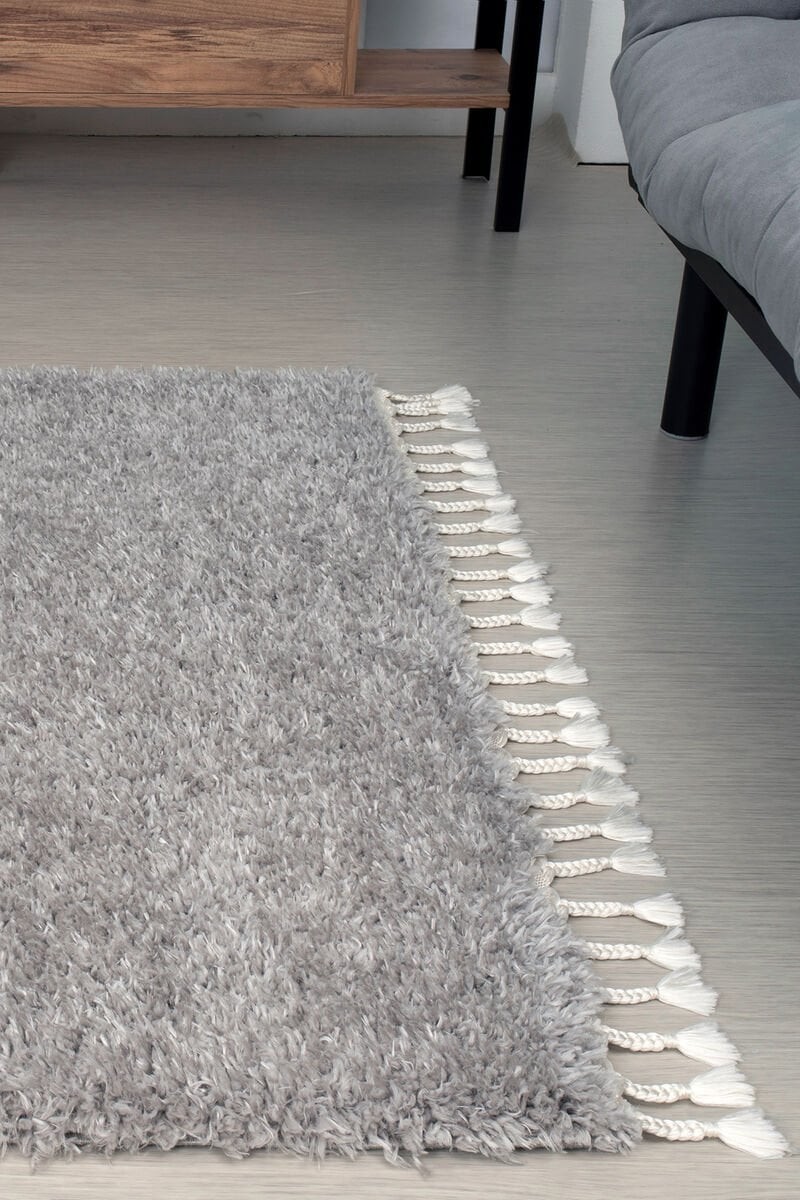 Kuga Dokuma Post Halı Gri 160x230