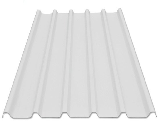 PVC-ASA Trapez Panel 2,5x1000x3000Beyaz