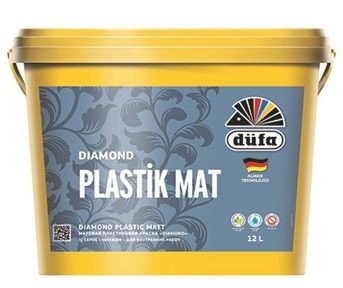 DÜFA DIAMOND Plastik Mat İç Cephe Beyaz 12LT 1001