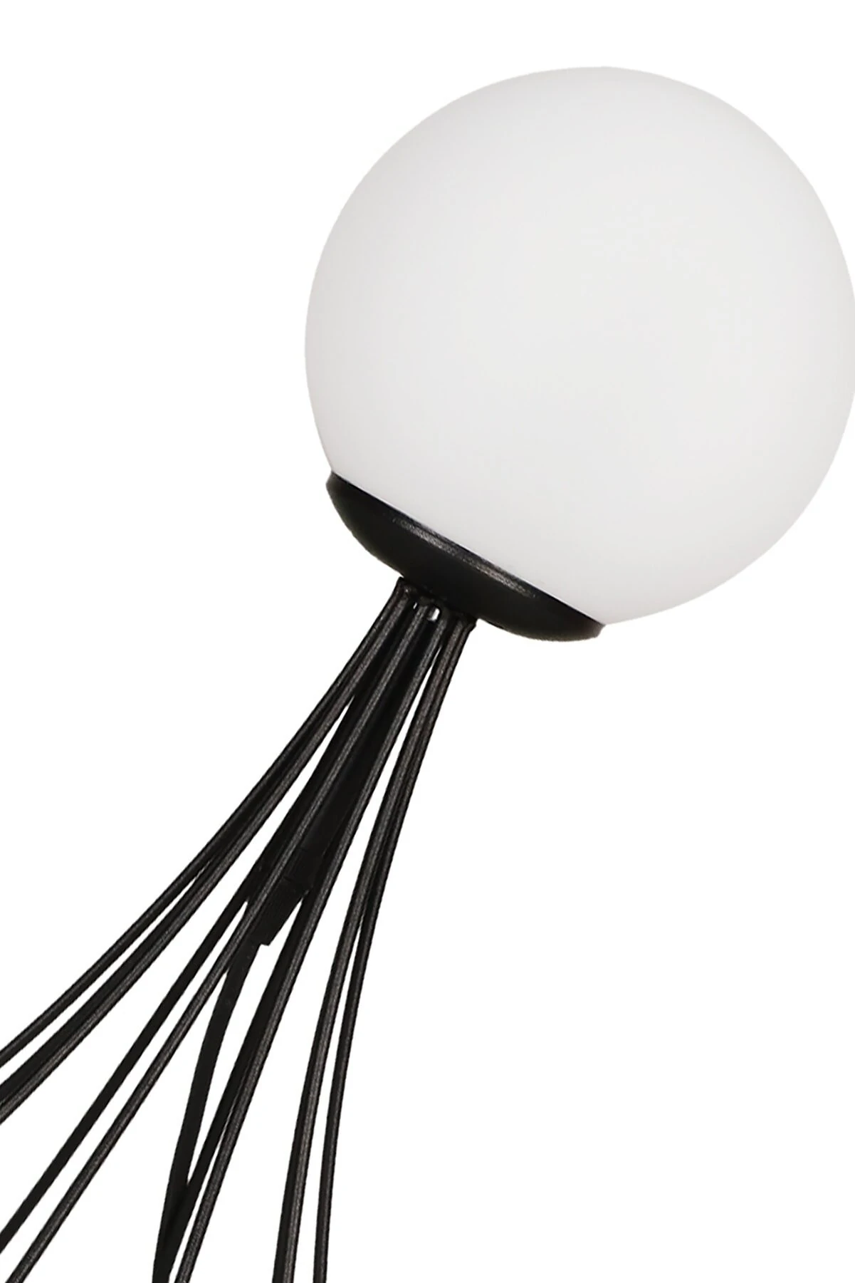 Masa Lambası Lapis Siyah-Beyaz Cam