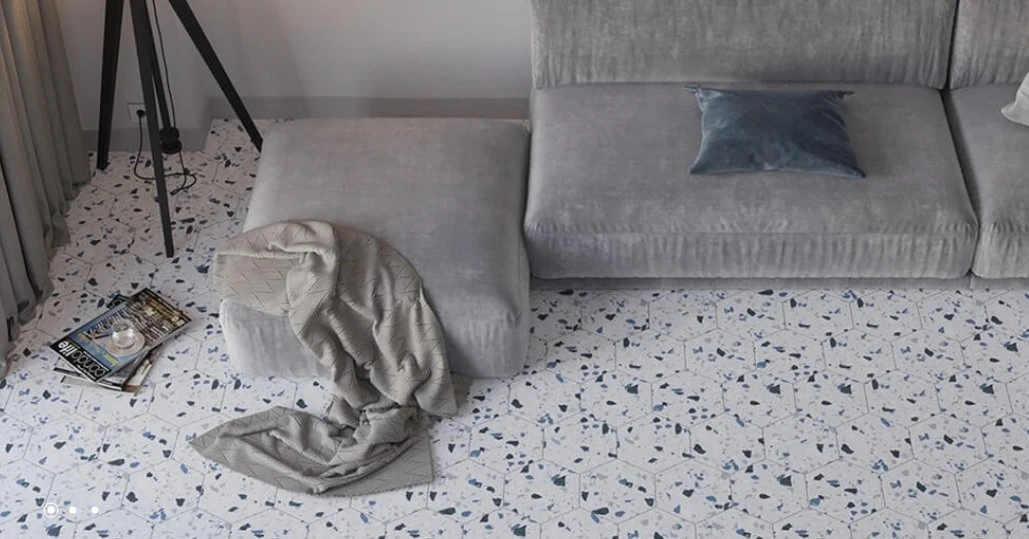 Yer-Duvar Karosu Vıva Mavi Mat 21.5X25