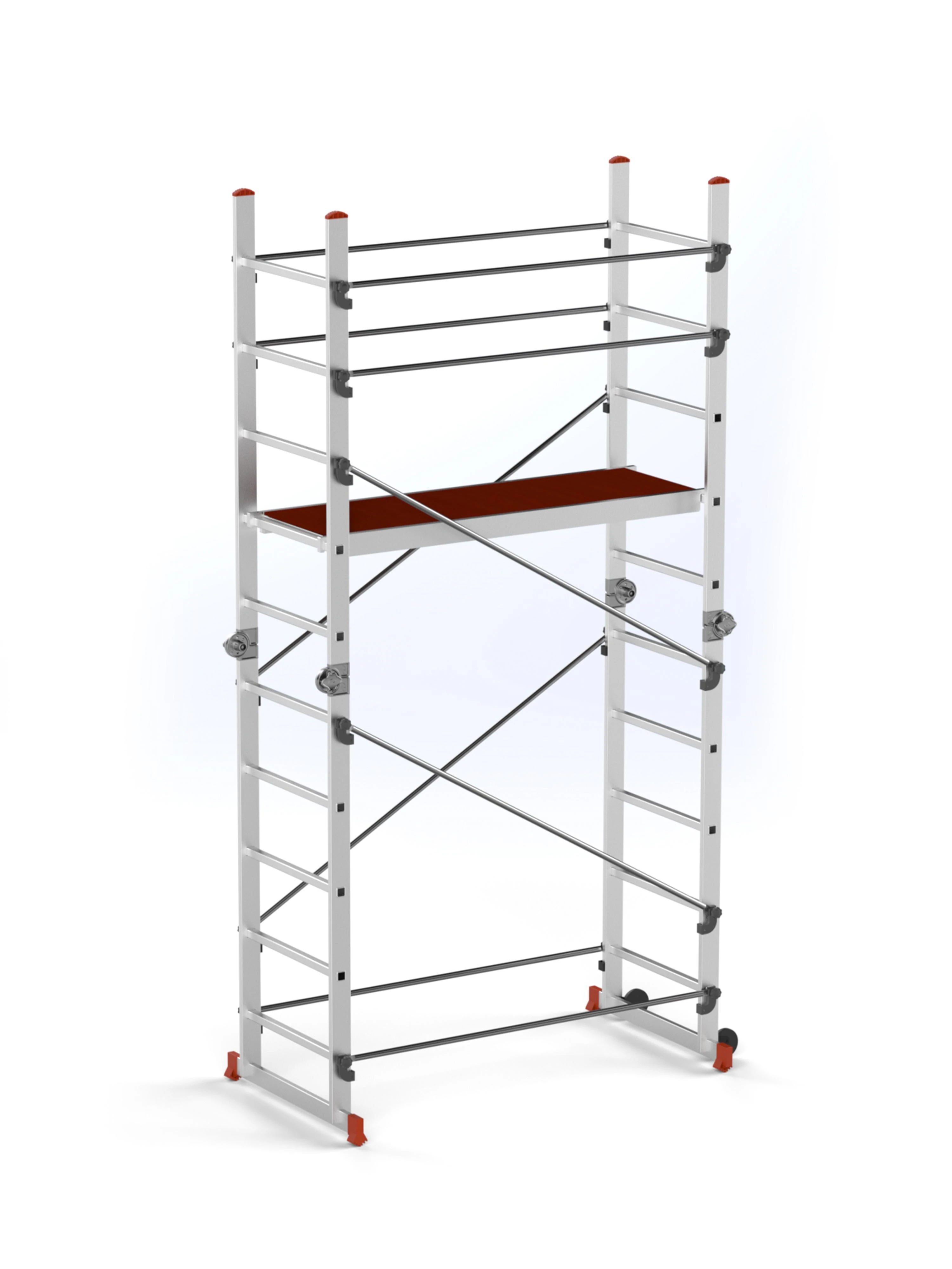 Alüminyum Teleskopik İskele 4M