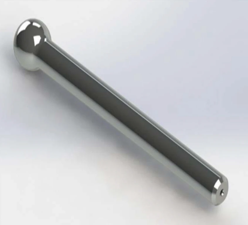 Yuvarlak Başlı Çeki Demiri Uzun