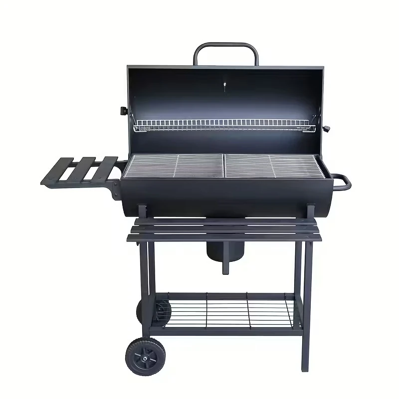 Barbekü Tekerlekli  Siyah 112*63*97cm