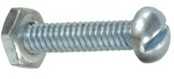Demir V+Somun Torno.Baş  M5X50
