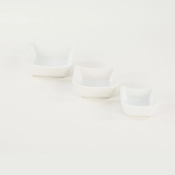 Çerezlik Kare 11cm Krem