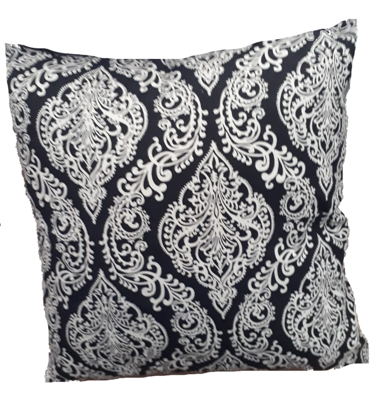 Yastık 45*45cm Siyah-Beyaz Modern Desenli