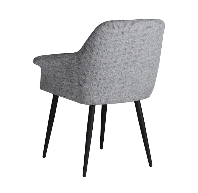 Sandalye Pari Glow 15-Conic  Gri- Siyah Ayak