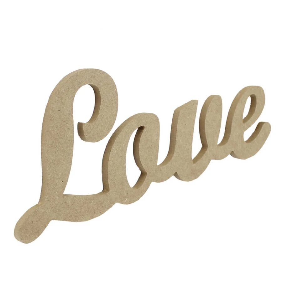 Ahşap Love Yazı 35cm