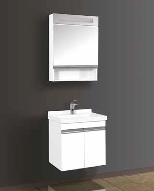 Akaretler Banyo Dolabı+Lavabo Alt Modül 55*45Beyaz