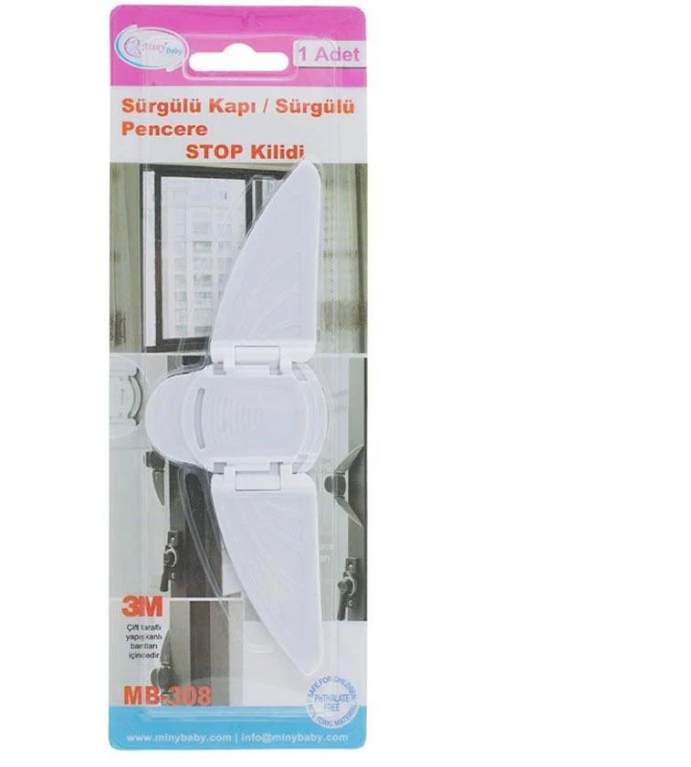 Çocuk Sürgülü Pencere Stop Kilidi