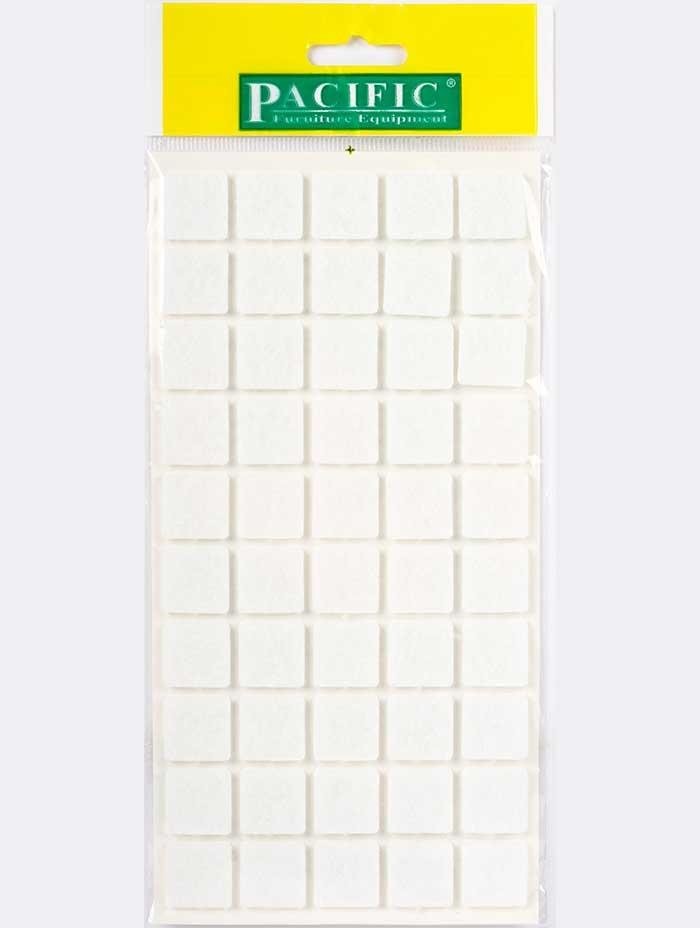 Yapışkanlı Keçe 20x20mm Beyaz Pacific