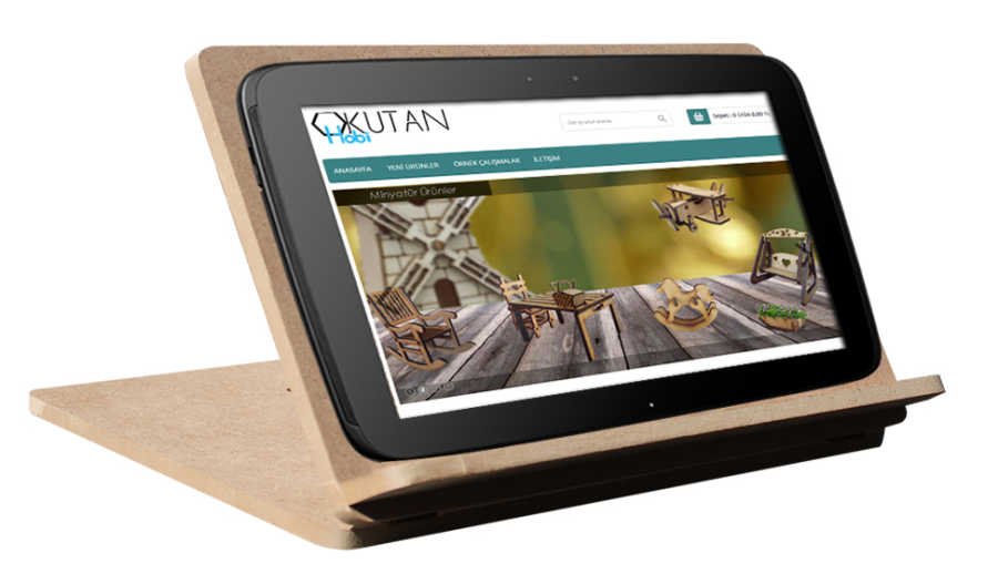 Ahşap Tabletlik 27*19*19cm