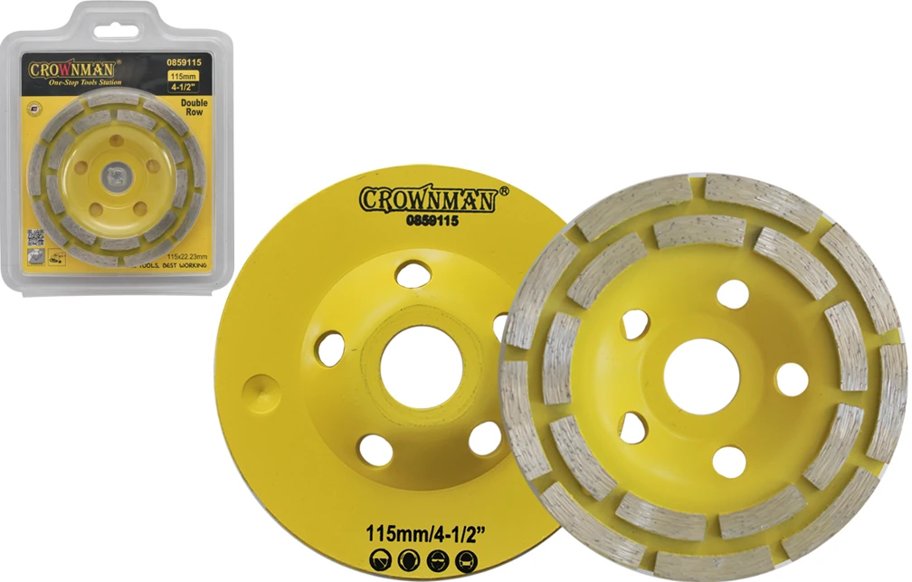 Daire Elmas Disk Taşlama 115mm