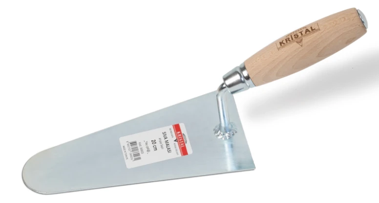 Sıva Malası Çelik Ahşap Saplı 220mm