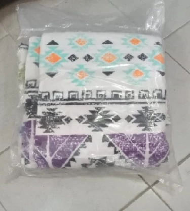 Polar Çift Kişilik Desenli Battaniye