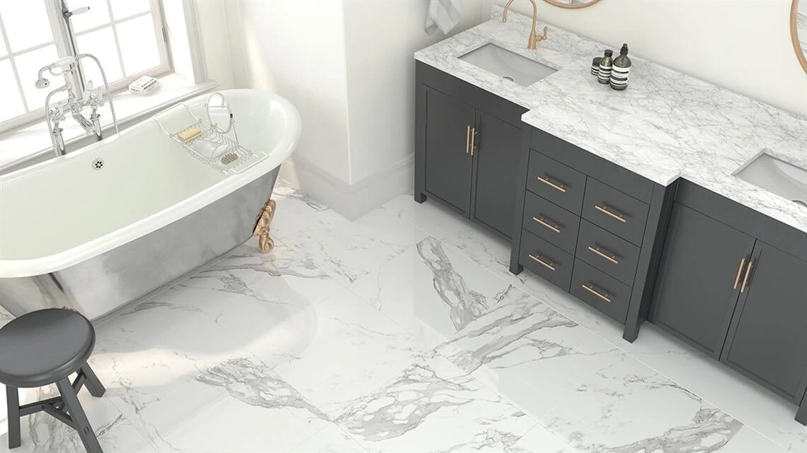 Yer-Duvar Karosu Eternal Beyaz Parlak 60X60