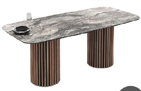 Masa Oslo Cosmos Ahşap-Siyah 220*103*76cm