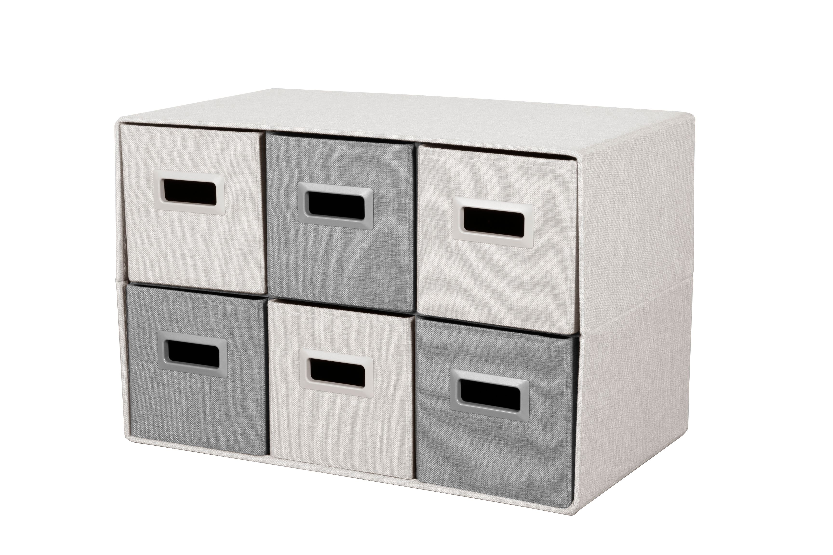 Çok Amaçlı Tekstil Dolap 6 Sepetli 65x36x43cm
