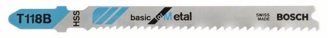 BOSCH Dekupaj Testere Metal içinNormal T118B