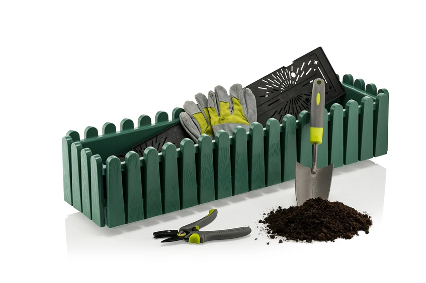 İstanbul Balkon Saksı 14lt No3 Yeşil