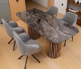 Masa Oslo Cosmos Ahşap-Siyah 220*103*76cm