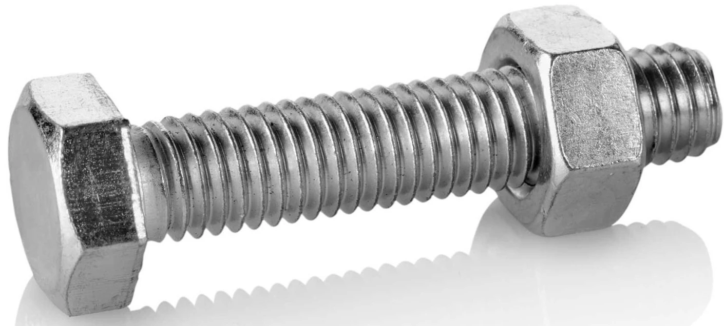 Çelik Civata +Somun Tam Paso M16*50