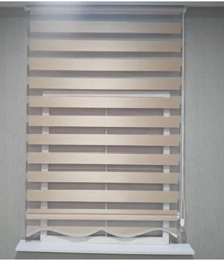 Zebra Stor Perde Yeni Eko 140*170cm Krem