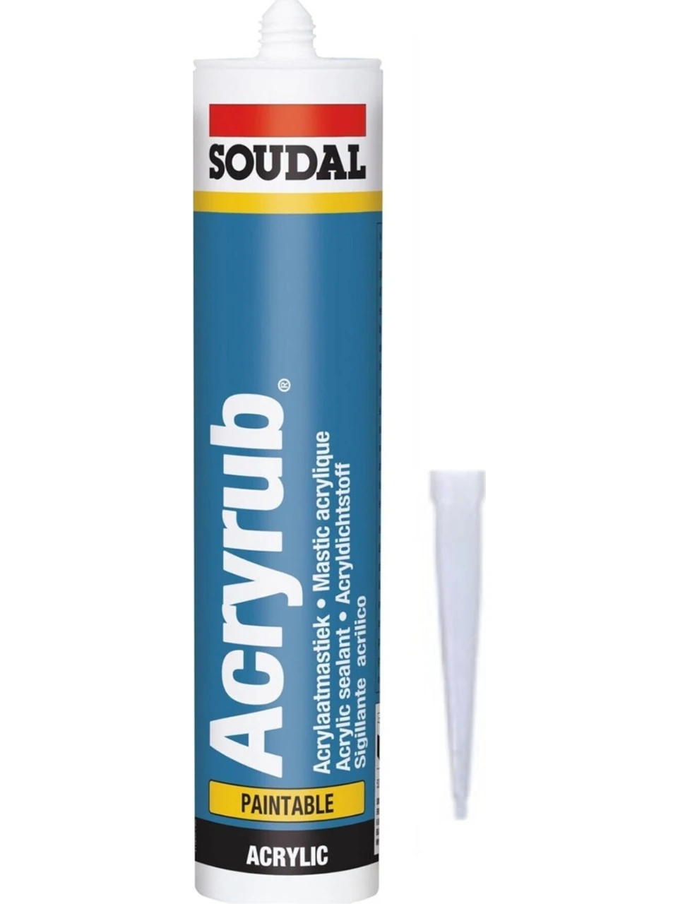 Silikonize Mastik Acryrub Dış Mekan Kahverengi 310ml