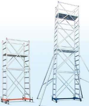 Profesyonel  Alüminyum İskele 100x200x 8 Metre