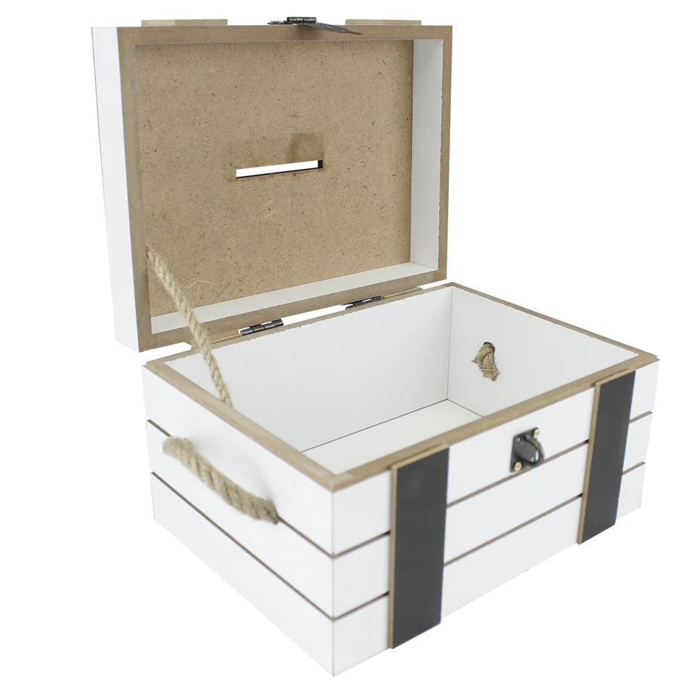 Ahşap Renkli Bahşiş Kutusu 22cm