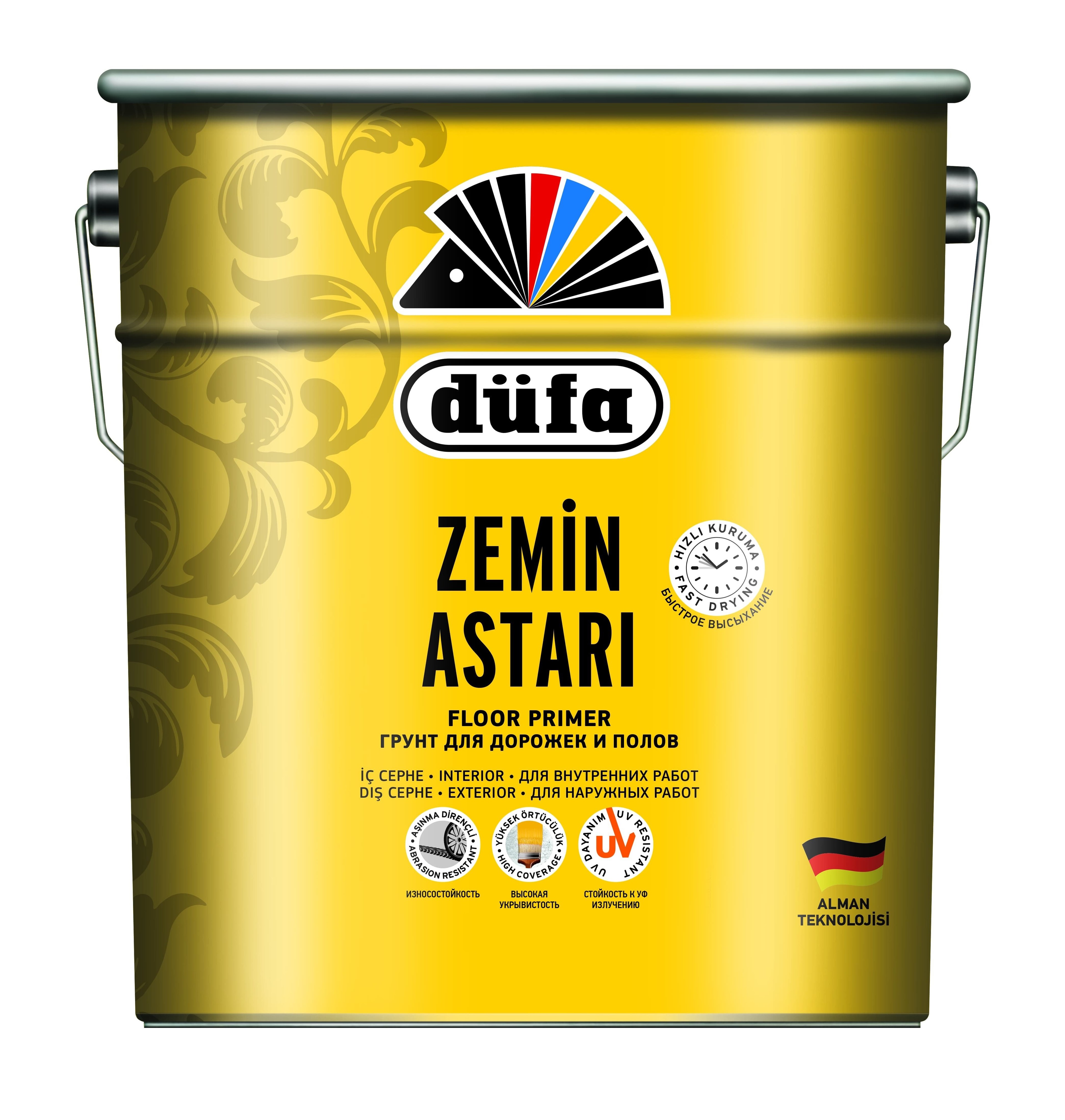Düfa Zemin Astarı Şeffaf 2.5LT 0000