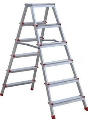 Alüminyum  Merdiven Çift çıkışlı 6 Basamaklı