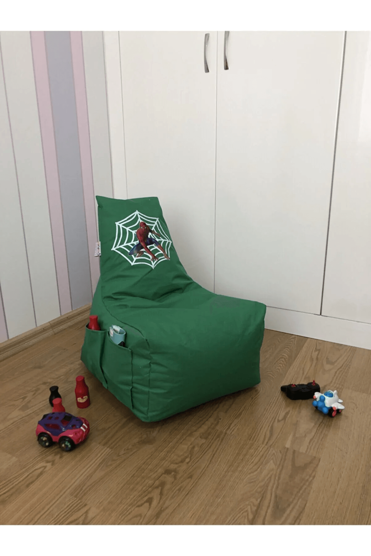 Armut Koltuk Spiderman Yeşil