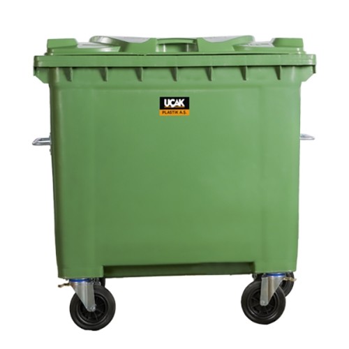 Çöp Konteyneri YEŞİL 660 Litre
