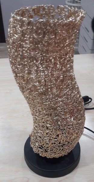 Masa Lambası Metal No:2 Sarı