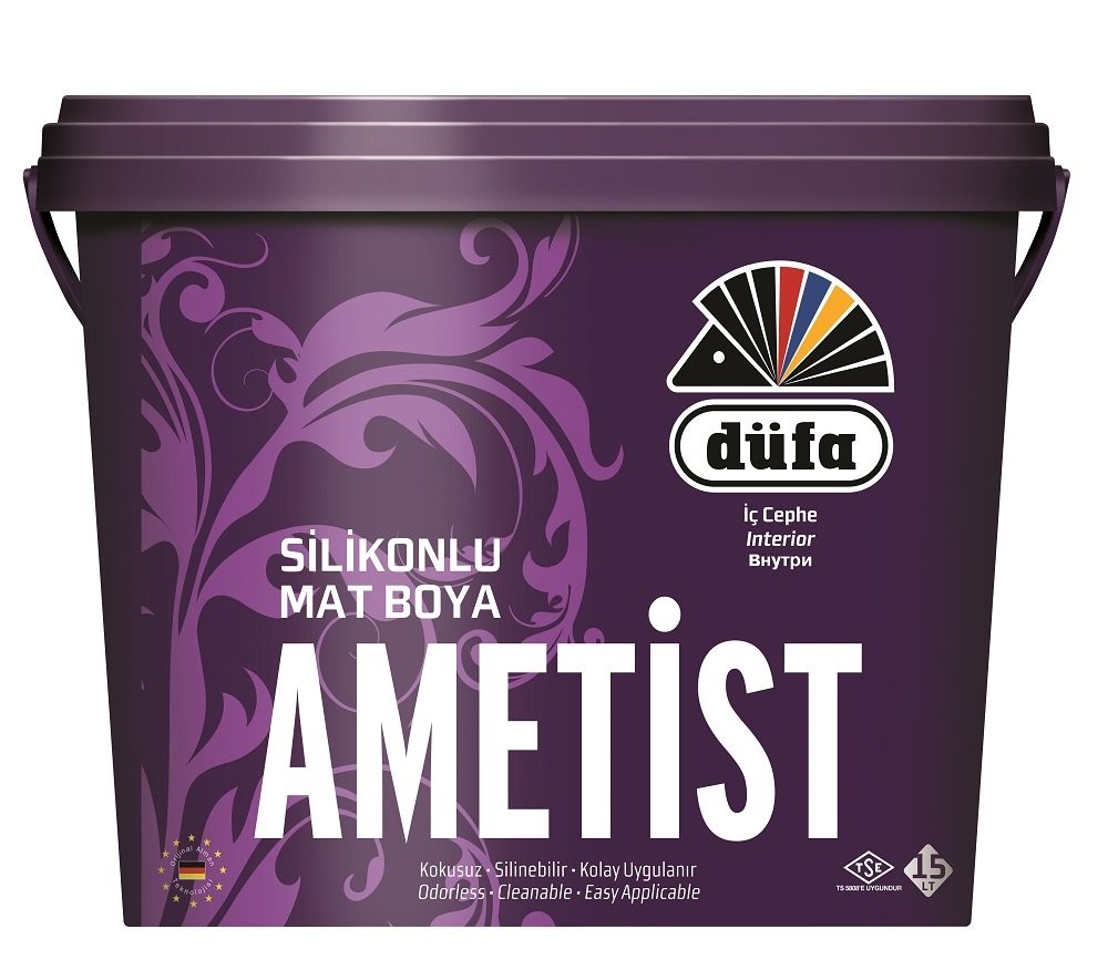 DÜFA AMETİST Silikonlu Özel Mat İçÇephe 15LT.1001