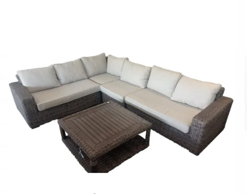 Lavanta Köşe Oturma Seti Bej/Krem Minder