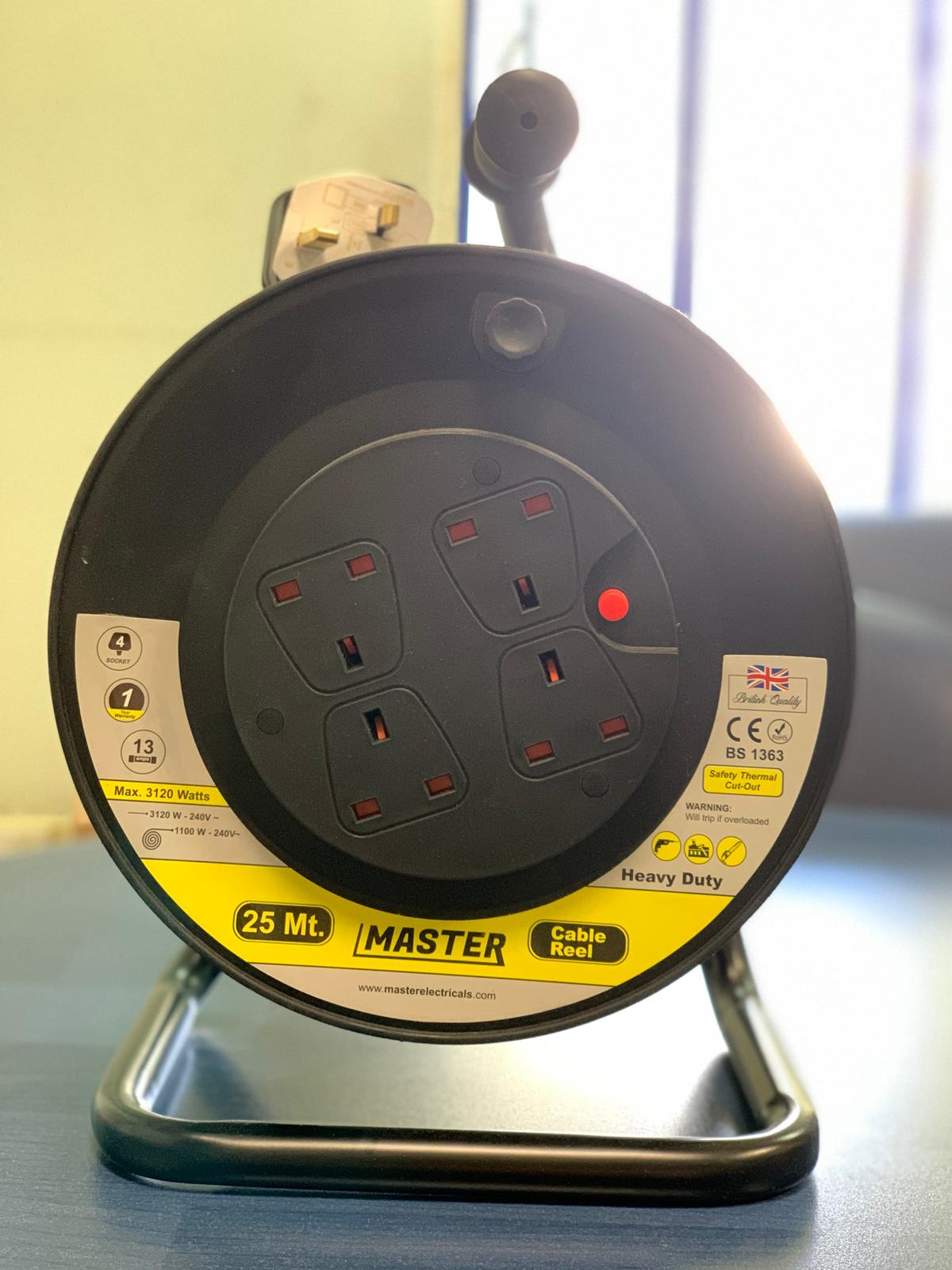 Master 25 mt. Tekerlek Uzatma