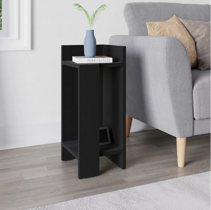 Komodin Elos Sağ Modül Siyah Ahşap 60*27*25cm