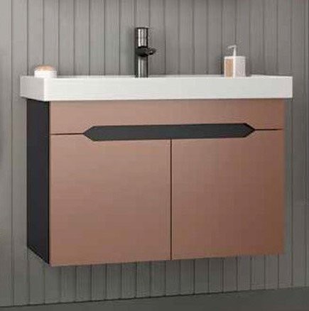 Serena Banyo Dolabı Alt Modü Kahverengi 65cm