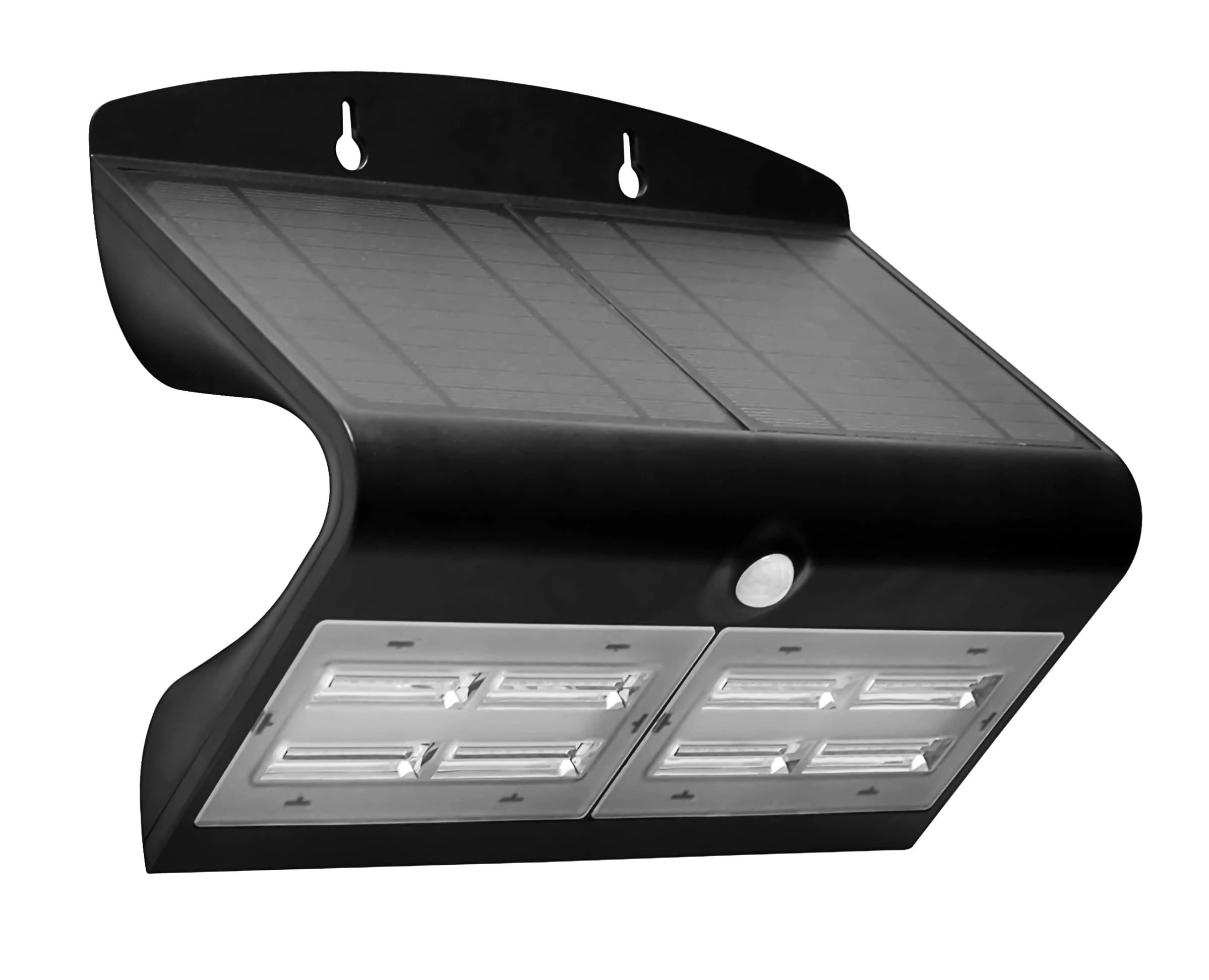 Master 6.8w Solar Duvar Armatur Siyah