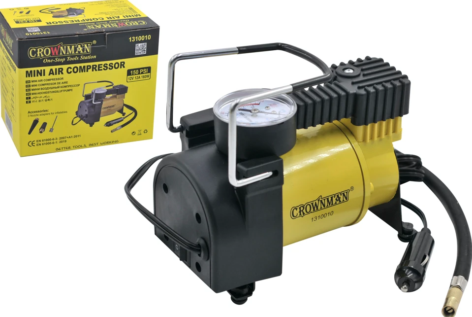 Hava Kompresörü Mini 12V Oto Çakmak Girişli