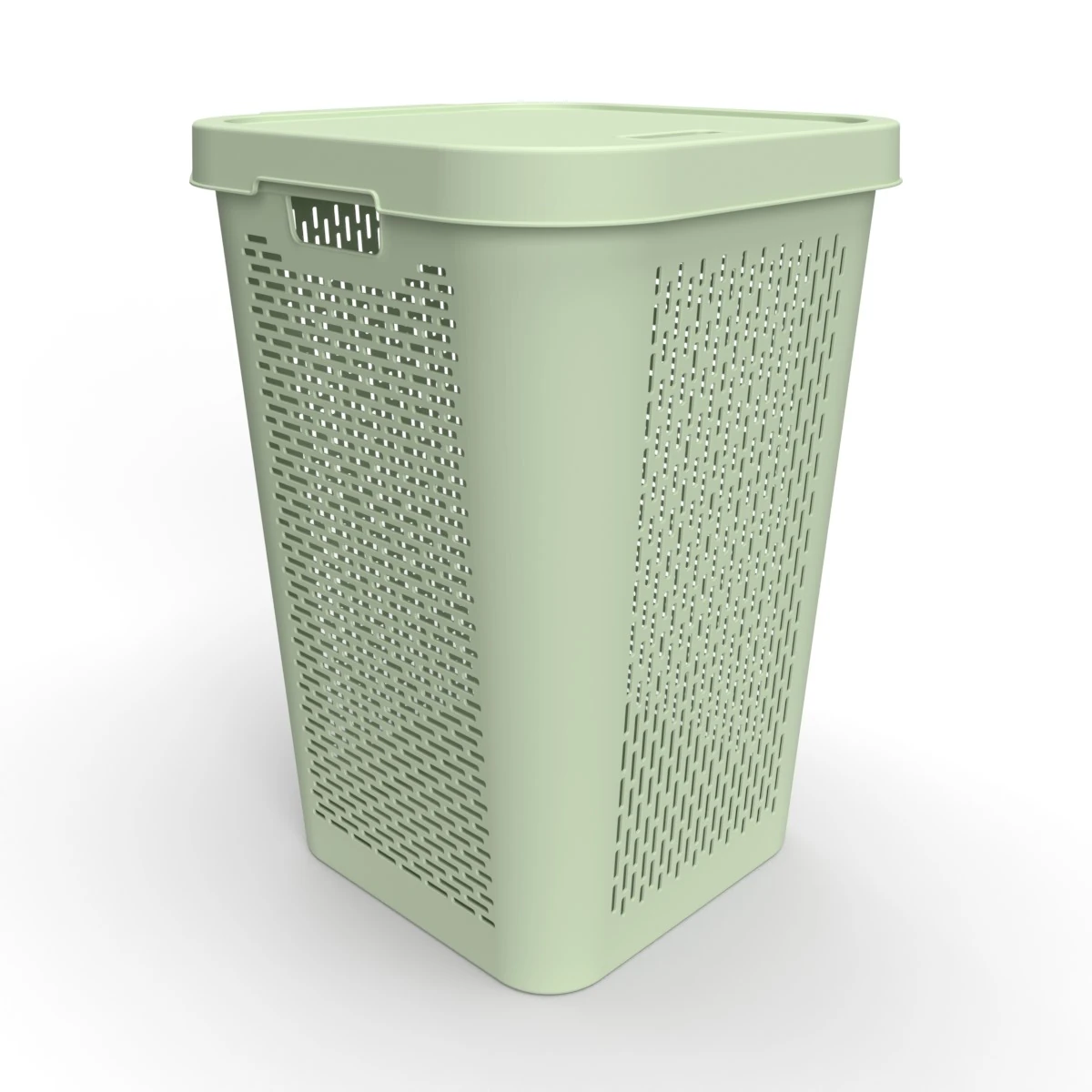 ÇAMAŞIR SEPETİ Q-BASKET YEŞİL 66 LT